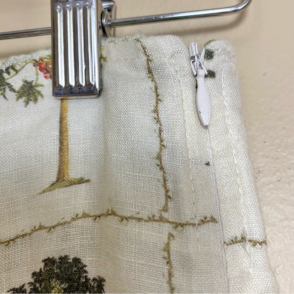 Agua Bendita Herbarium Linen Palm Print Pants - Picture 7 of 12